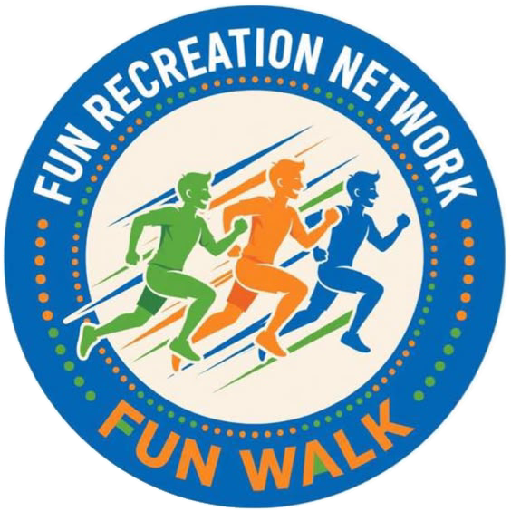 Logo Fun Recreation Network — Fun Walk